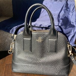 Kate Spade Black Pebble Leather Purse